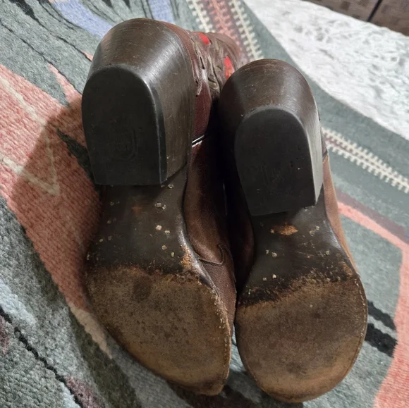 Dan Post Blue Bird Womens Cowboy Boots Size 8. Great Condition! - Picture 9 of 13